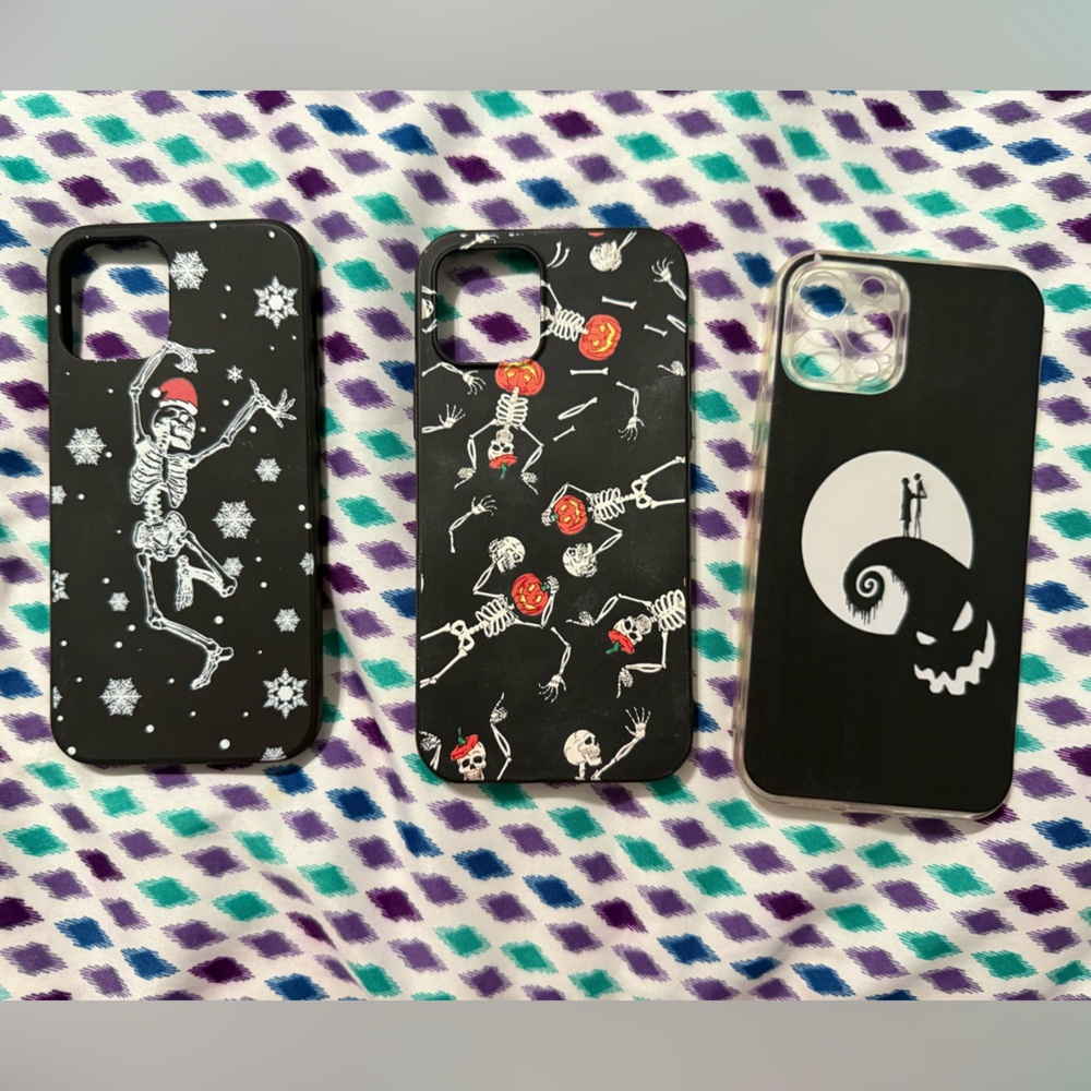 Halloween iPhone 12 Pro Cases (3 pack)